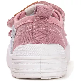 D.D.Step Delfines mályva kislány vászoncipő