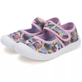 D.D.Step Feliratos kislány vászon félcipő