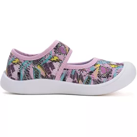 D.D.Step Feliratos kislány vászon félcipő