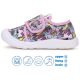 D.D.Step Feliratos kislány vászoncipő