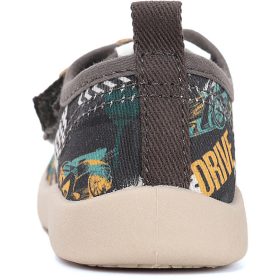 D.D.Step Versenyautós grafit kisfiú vászoncipő