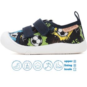 D.D.Step Focis éjkék kisfiú vászoncipő 