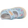 D.D.Step Unikornis kék kislány vászon félcipő