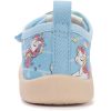 D.D.Step Unikornis kék kislány vászoncipő