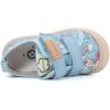 D.D.Step Unikornis kék kislány vászoncipő