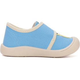 D.D.Step Békás kék kisfiú vászoncipő