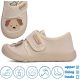 D.D.Step Kutyás bézs unisex vászoncipő