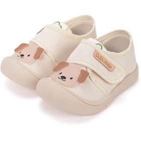 D.D.Step Kutyás bézs unisex vászoncipő