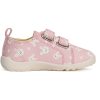 D.D.Step Barefoot Nyuszis rózsaszín baba vászoncipő