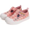 D.D.Step Pillangós rózsaszín baba vászoncipő