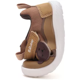 D.D.Step Barefoot Macis barna kisfiú sportcipő