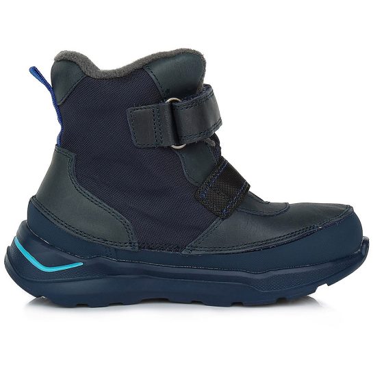 Lángcsóvás kék Aqua-tex bélelt cipő