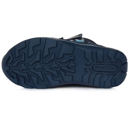 Lángcsóvás kék Aqua-tex bélelt cipő