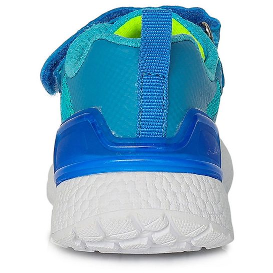Kék-lime LED fényű sportcipő
