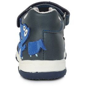 D.D.Step Dínós éjkék kisfiú szandál