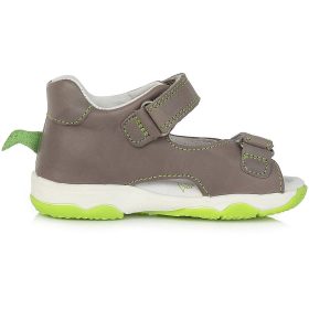 D.D.Step Dínós szürke kisfiú szandál