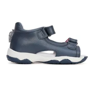 D.D.Step Csillagos sötétkék LED fényű baba szandál