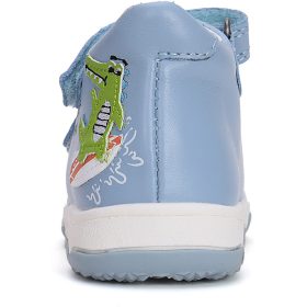 D.D.Step Krokodilos világoskék kisfiú szandál