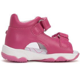 D.D.Step Pillangós pink LED fényű baba szandál