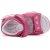 D.D.Step Pillangós pink LED fényű baba szandál
