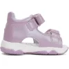 D.D.Step Pillangós lila LED fényű kislány szandál
