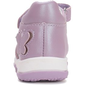 D.D.Step Pillangós lila LED fényű kislány szandál