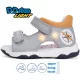 D.D.Step Iránytűs szürke LED fényű baba szandál