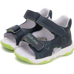 D.D.Step Dínós éjkék kisfiú szandál
