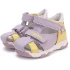 D.D.Step Virágos lila zártorrú kislány szandál