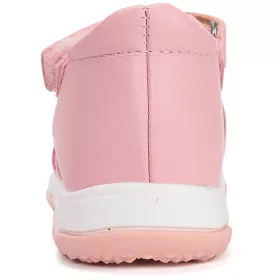   D.D.Step Kékvirágos rózsaszín zártorrú kislány szandál