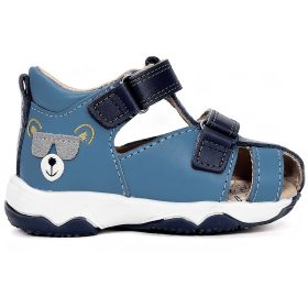 D.D.Step Macis kék zártorrú kisfiú szandál