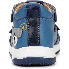 D.D.Step Macis kék zártorrú kisfiú szandál