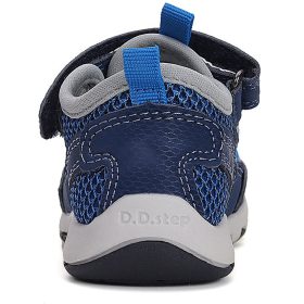 D.D.Step Kék-szürke zártorrú kisfiú szandál