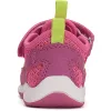 D.D.Step Pink-sárga zártorrú Quick Dry kislány szandál