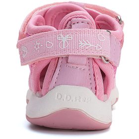 D.D.Step Mintás puncs zártorrú kislány szandál