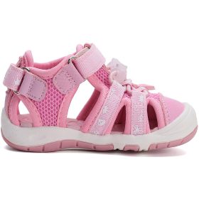 D.D.Step Mintás puncs zártorrú kislány szandál