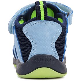 D.D.Step Kék-sárga zártorrú kisfiú szandál