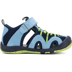 D.D.Step Kék-sárga zártorrú kisfiú szandál