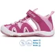 D.D.Step Pink-puncs zártorrú kislány szandál