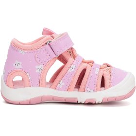 D.D.Step Csillagos puncs-barack zártorrú kislány szandál