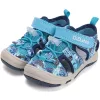D.D.Step Graffitis kék zártorrú Quick Dry kisfiú szandál