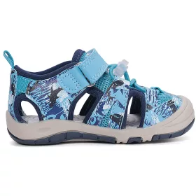   D.D.Step Graffitis kék zártorrú Quick Dry kisfiú szandál