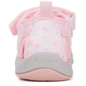   D.D.Step Virágos puncs zártorrú Quick Dry kislány szandál