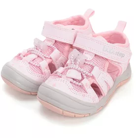   D.D.Step Virágos puncs zártorrú Quick Dry kislány szandál