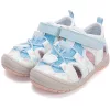 D.D.Step Pillangós fehér-égkék zártorrú Quick Dry kislány szandál