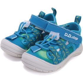D.D.Step Batikolt kék zártorrú Quick Dry kisfiú szandál