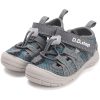 D.D.Step Batikolt szürke-kék zártorrú Quick Dry kisfiú szandál