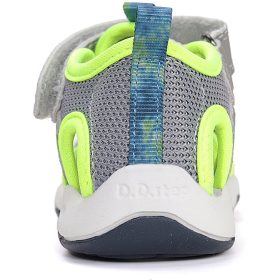   D.D.Step Batikolt-szürke zártorrú Quick Dry kisfiú szandál