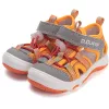D.D.Step Batikolt-narancs-szürke zártorrú Quick Dry kisfiú szandál