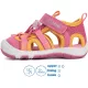 D.D.Step Batikolt-pink-narancs zártorrú Quick Dry kislány szandál